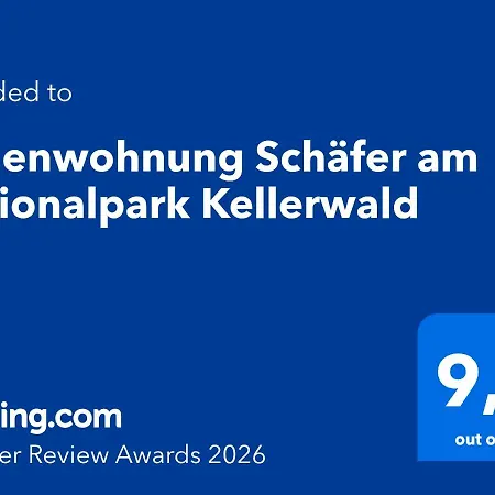 Schaefer Am Nationalpark Kellerwald Daire *